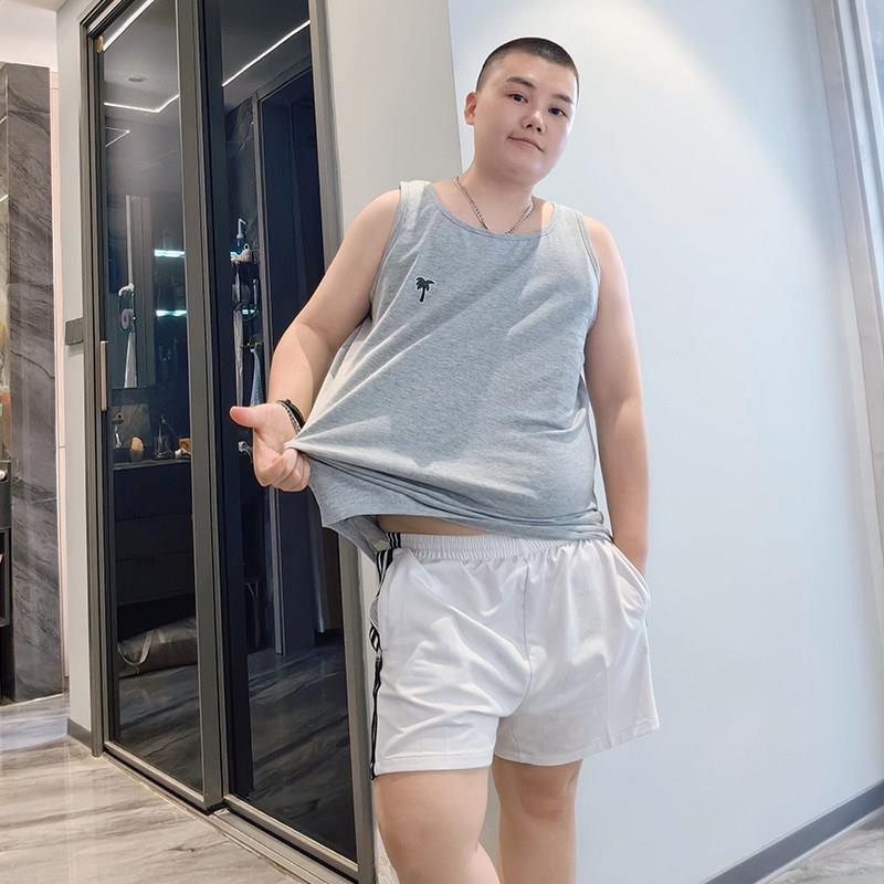 微胖T宽松大码简约无痕束胸衣平胸le束胸多肉t健身帅T外穿不透