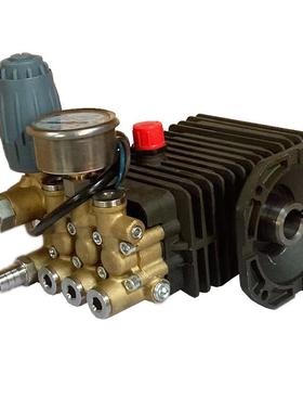 虎啸XC1408C高压泵头清洗机水泵机头19轴总成洗车机修理配件工业