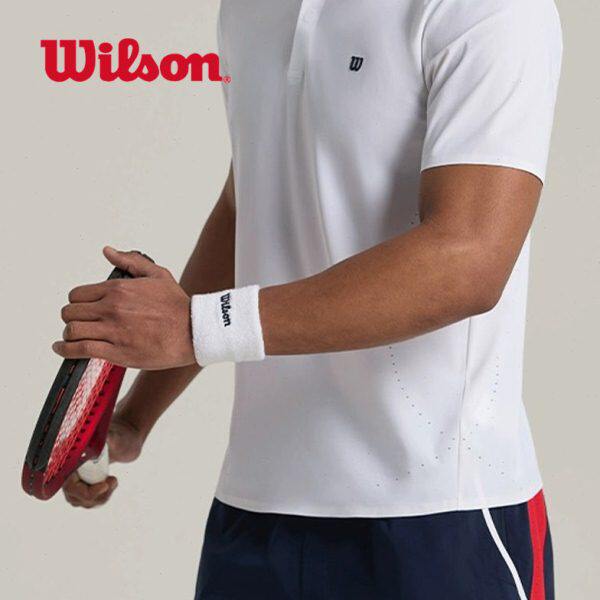 威尔胜wilson2024年新款休闲运动护腕网球篮球足球羽毛球毛巾腕带