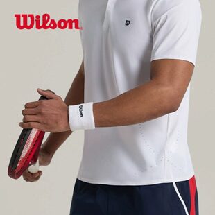 威尔胜wilson2024年新款休闲运动护腕网球篮球足球羽毛球毛巾腕带