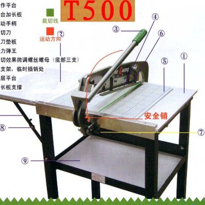50CM裁布机/裁边机/切布器/皮革布样裁切机 三角