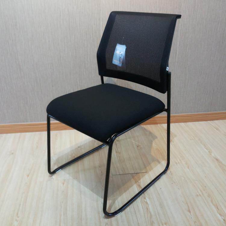 网布会议室办公椅简约现代会客椅子电脑椅弓形椅公司职员椅培训椅