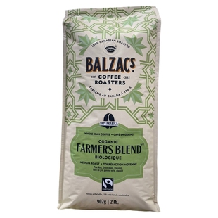 咖啡豆 加拿大直邮 有机中度烘培 907克 BALZAC
