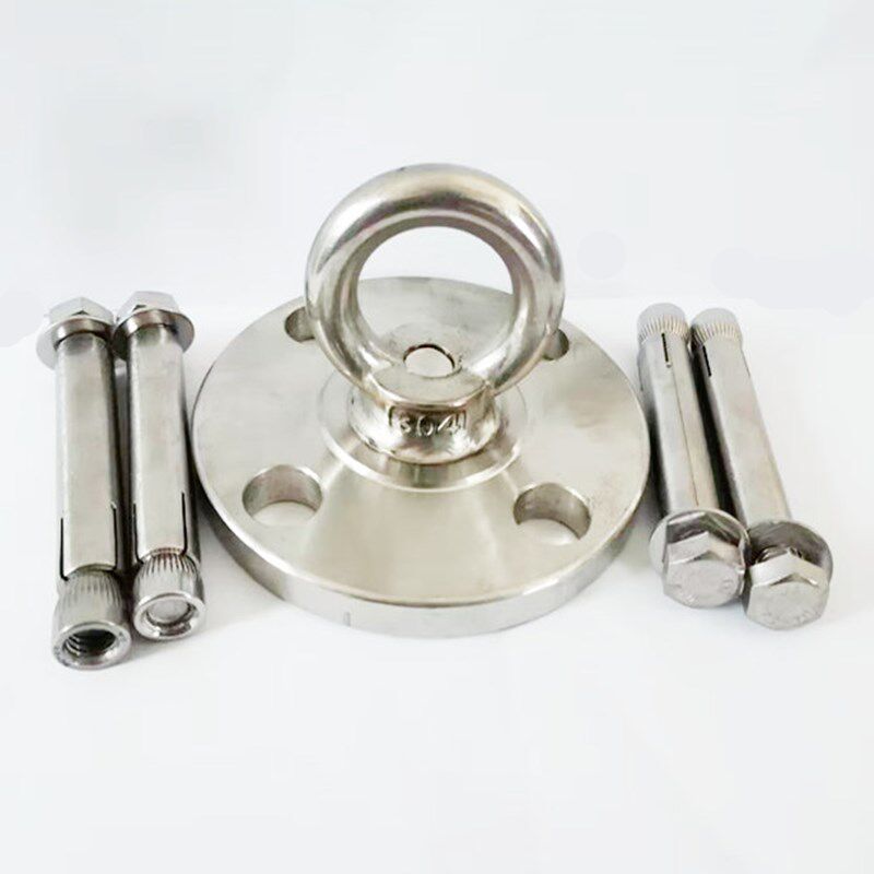 秋千轴承吊环吊顶挂钩/吊勾秋千挂钩吊配件空中瑜伽吊床固定盘