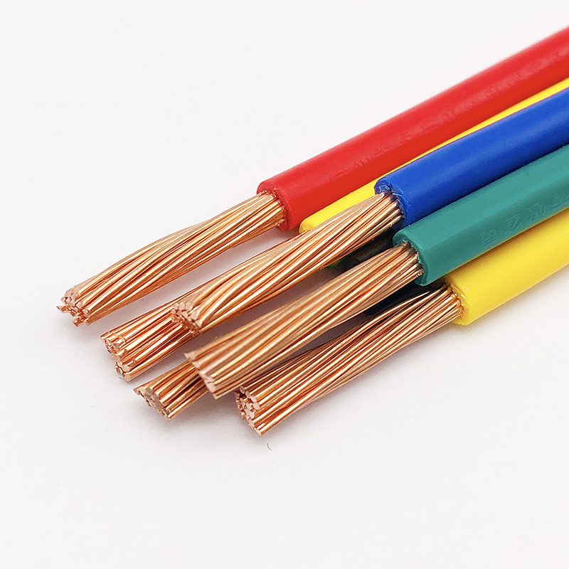 国标BVR1/1.5/2.5/4/6/10/16平方纯铜芯单芯多股软线家装家用电线