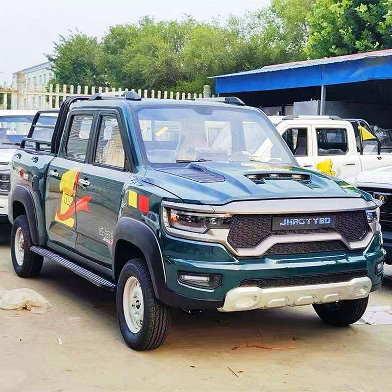 家用新能源带斗货车拉人载货四轮电动皮卡车成人双排电动车