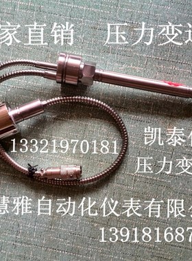 高温熔体压力温度一体变送器 PT124B-121T-50MPA-M14