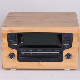 大众汽车载cd机改家用音响机箱外壳朗逸捷达桑塔纳速腾迈腾帕萨特