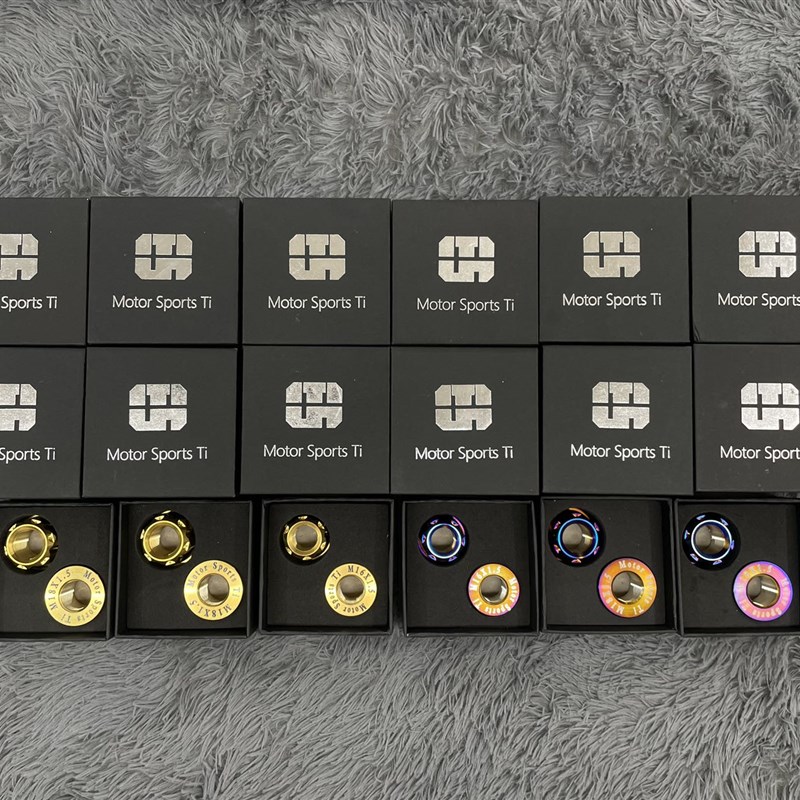 钛合金电机螺母M16/M18全顺10寸/12寸电机轴小牛改装九号电动车