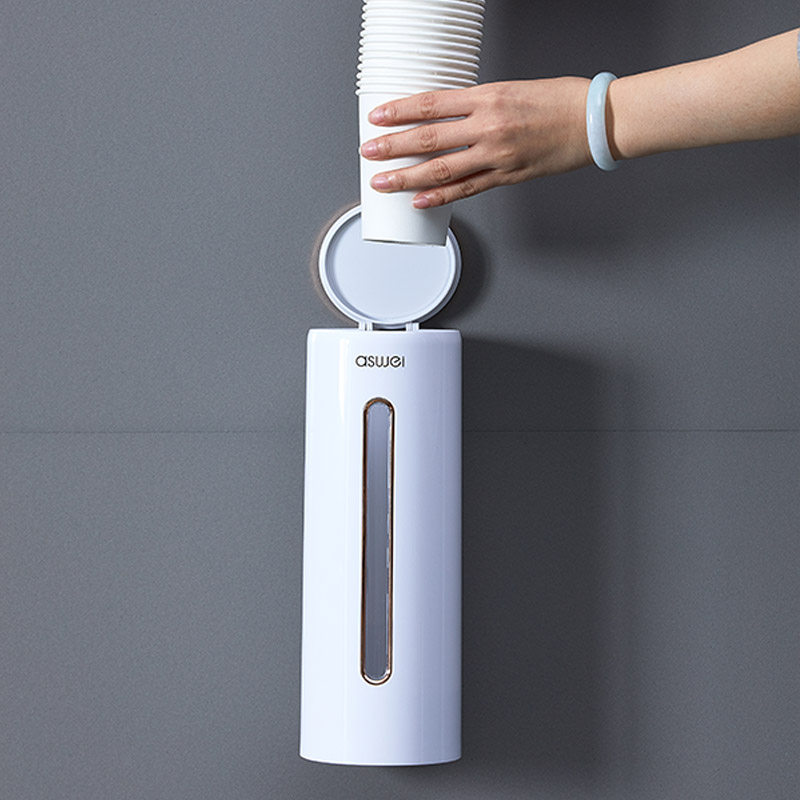 新疆哥一次性杯架水杯收纳盒自动取杯器壁挂式家用饮水机神器,家庭/个人清洁工具,杯架,淘宝优惠券,粉丝福利购,淘宝优惠卷