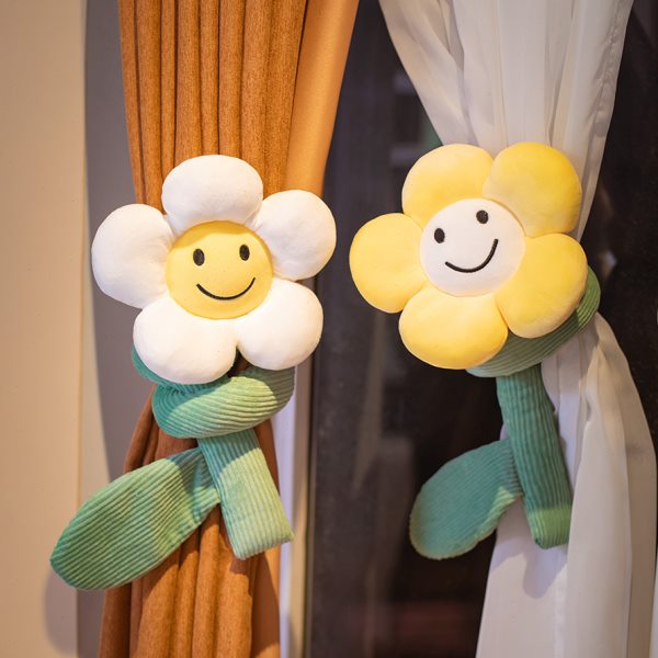 花朵窗帘扣绳绑饰绑带扎束带一对装新款结婚收拢带装饰配件小饰品