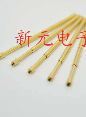 镀金头测试针PA100-A2/PA100-A3(凹头)1.36mm探针 弹簧针 顶针