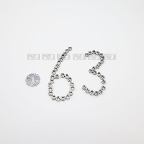 【正品】微型深沟球轴承MR63ZZ尺寸3*6*2.5mm四驱车轴承673滚珠mr