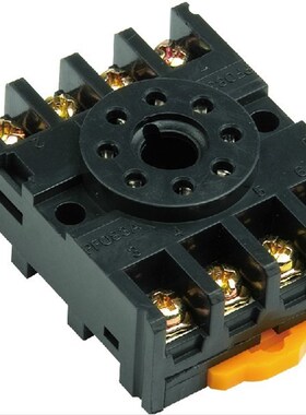 时间继电器底座PF083A 圆8脚插座子 配MK2P AH3 ASY DH48S PF113A