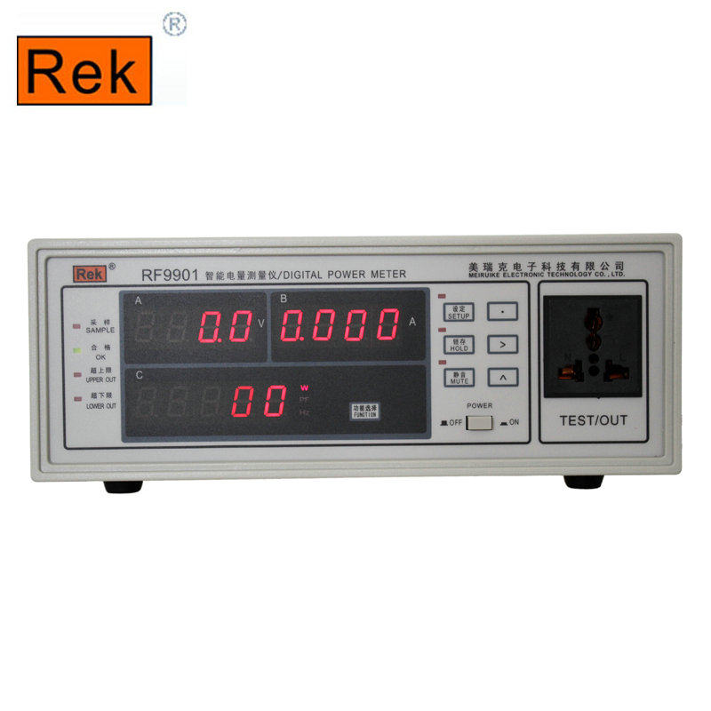 ReK美瑞克RF9901频率功率计 适合非正弦波测量 上下限设置 功率计