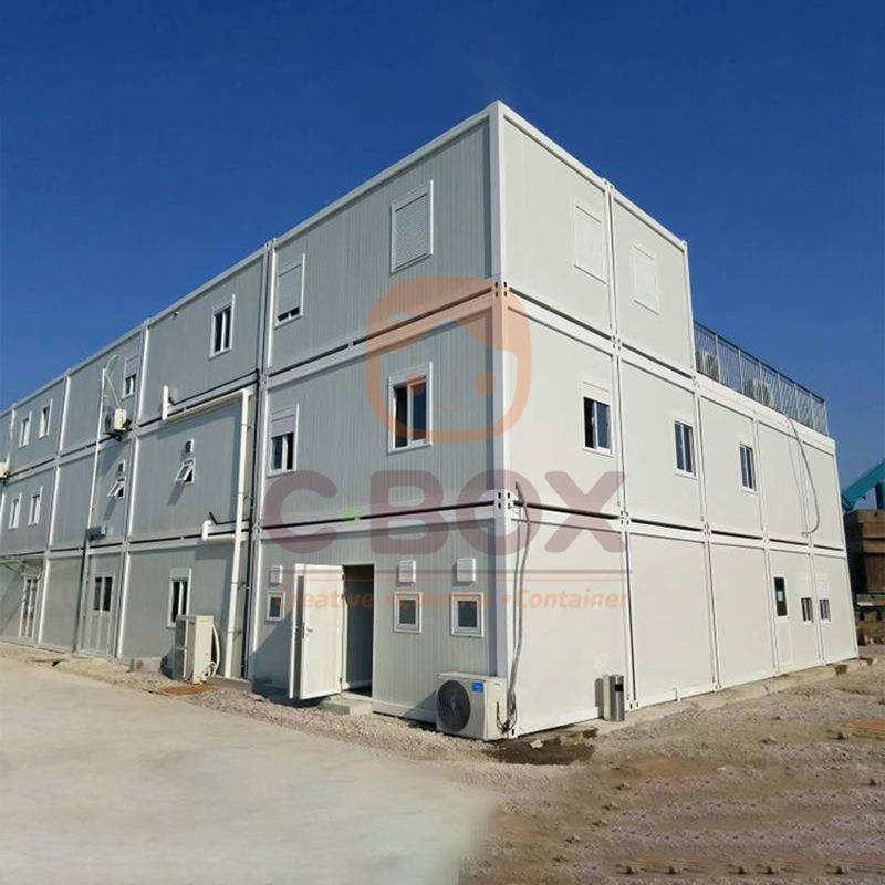 住人集装箱移动房可拆卸快拼箱打包箱简易快拼箱模块化集成房屋