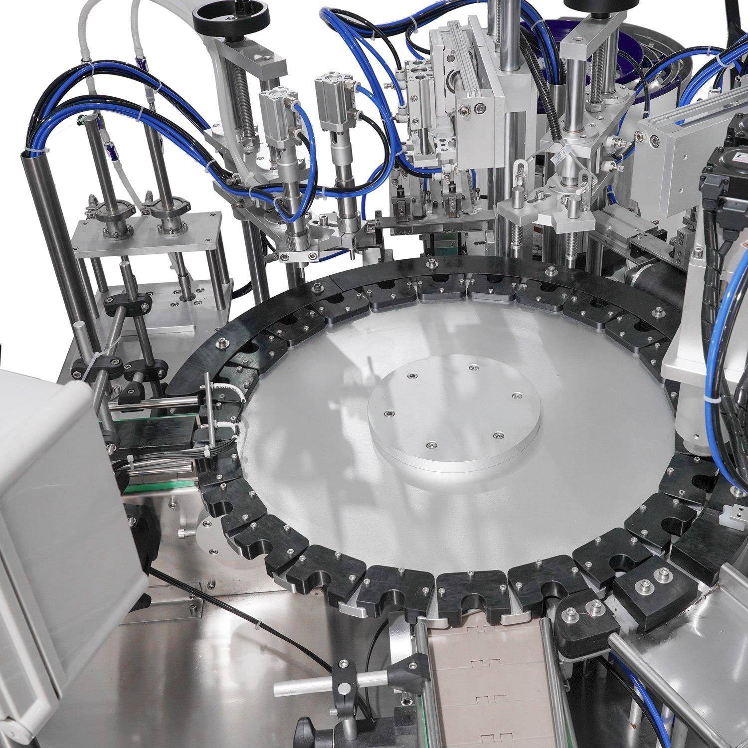 指甲油灌装机指甲油胶自动灌装锁盖机指甲油自动分装机