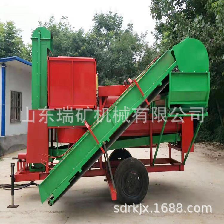 2020新型花生摘果机干湿两用去秧机果秧分离机自动装袋脱果机