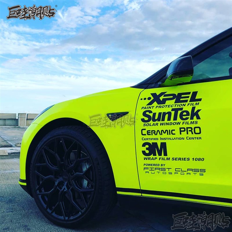 特斯拉Model3车贴拉花ModelS ModelX ModeY车身改装饰汽车贴纸