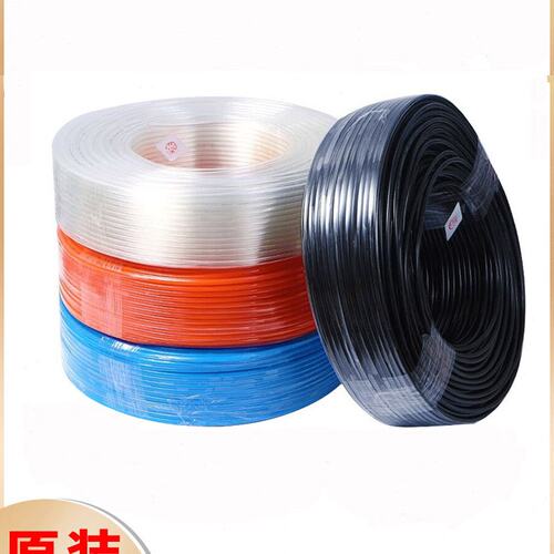 亚德客原装气动风管气管软管PU4X2.5/6X4/8X5/10X6.5/12X8/16X12m