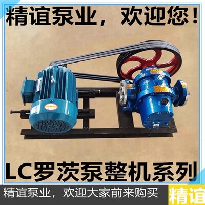 高温电动罗茨泵LC-38/0.6齿轮泵自吸泵重油泵机油泵齿轮油泵输油