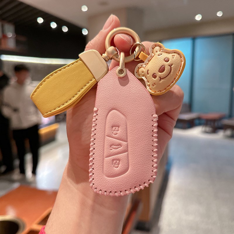 大众高尔夫8钥匙套威然揽巡扣id4凌渡L途昂X车id3揽境id4x改装id6