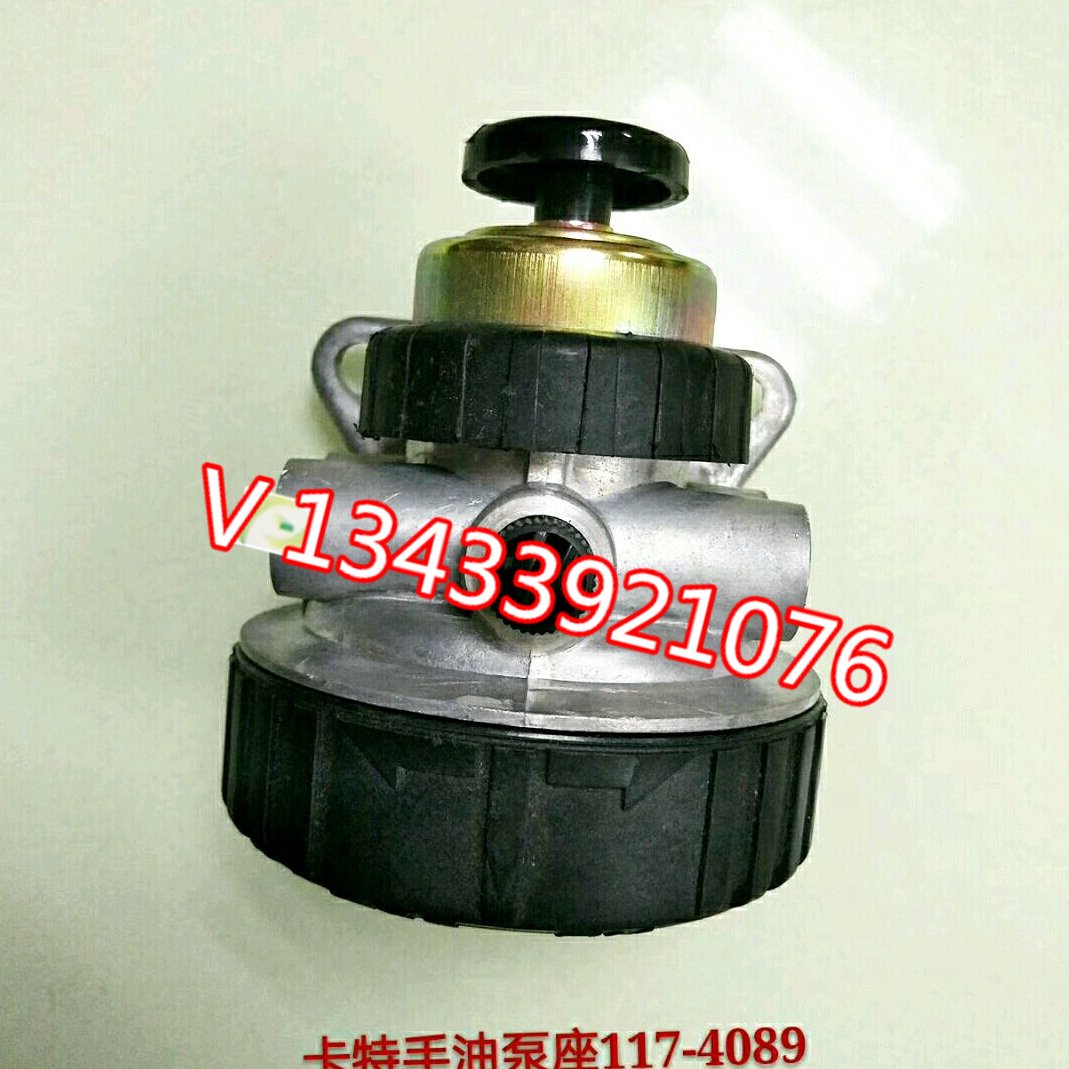 卡特CAT307D/307C/B油水分离器座手油泵座柴油滤芯座挖掘机配件