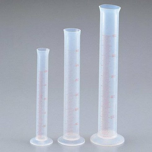 PFA量筒 50mL/分度值0.5mL 半透明特氟龙量筒 有刻度四氟量筒