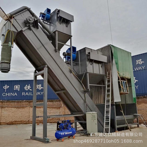 中国铁路集装箱拆箱卸灰机 水泥粉矿粉粉煤灰卸车机