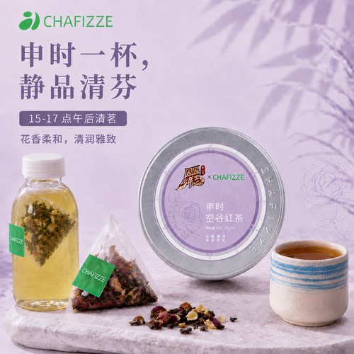 【国医少年志】CHAFIZZE冷泡茶 六时系列调味茶 申时空谷红茶茶叶