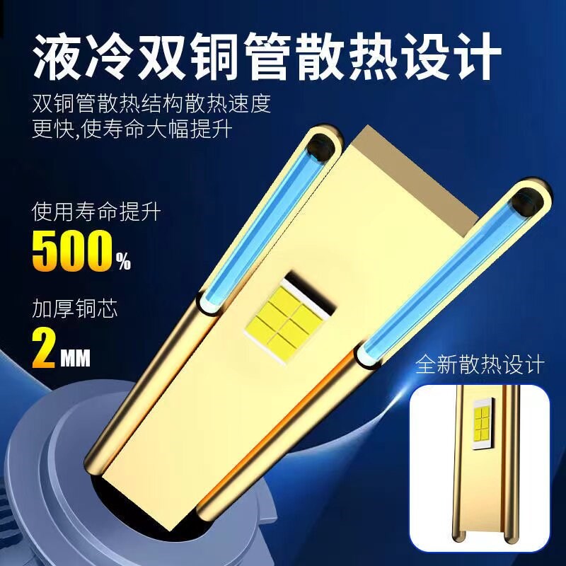 五征奥翔 奥福 翔运虎 d驭三轮车近装超亮le凌远光改光一体大灯泡