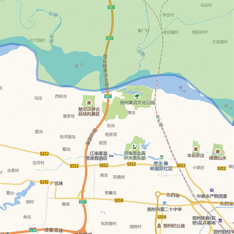 2024新款焦作市区划图地图办公室挂图超大高清防水墙贴装饰画定制