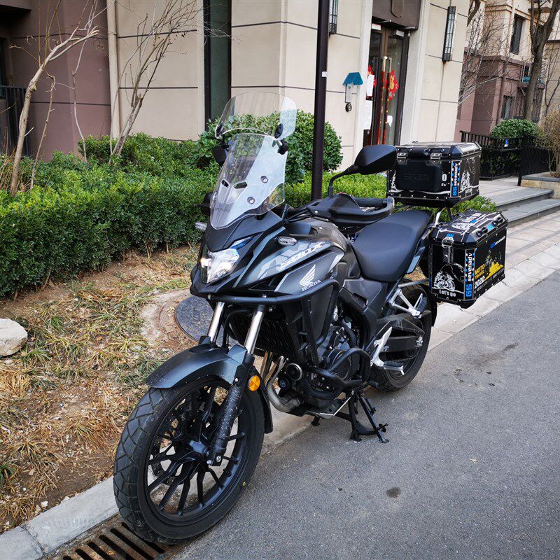 适用战鹰 CBF190X CB500X 前挡风改装加高小挡风玻璃可调节小风挡