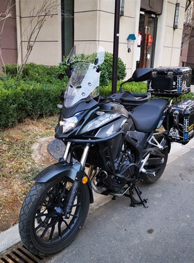 适用战鹰 CBF190X CB500X 前挡风改装加高小挡风玻璃可调节小风挡