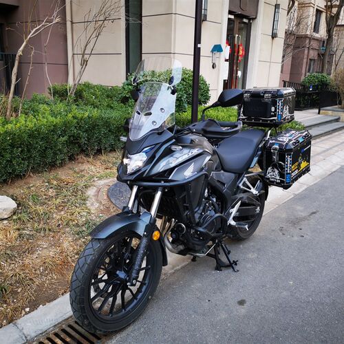 适用战鹰 CBF190X CB500X 前挡风改装加高小挡风玻璃可调节小风挡