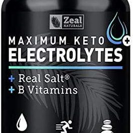 Keto Electrolyte Supplement (120 Capsules) Maximum Keto Elec