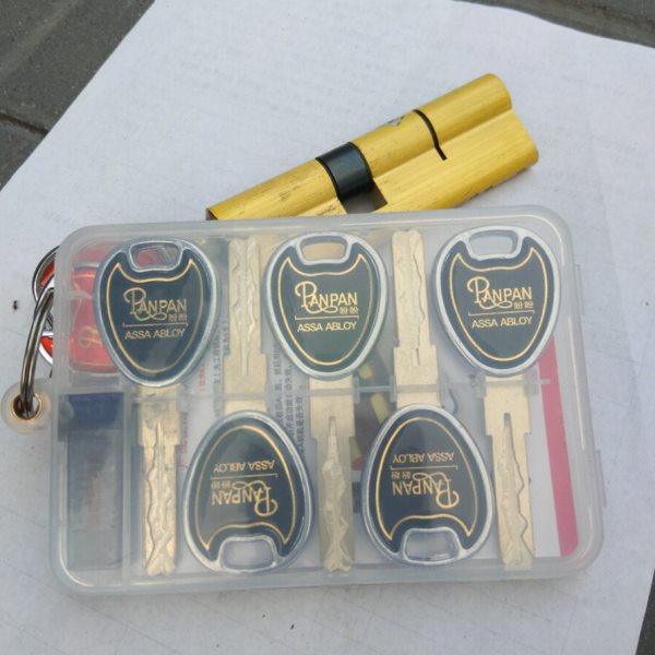 进户门超C级蛇行通用型大门锁芯入户门不锈钢门木门卷帘门换锁芯