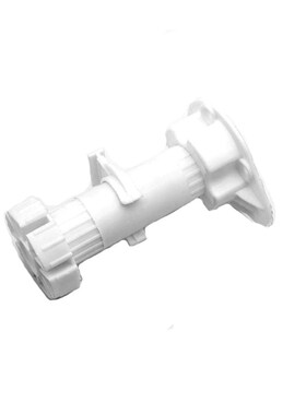 厨房挡水板AS地脚1p00卡扣厨柜PP10公分可调纯白色塑料橱柜脚