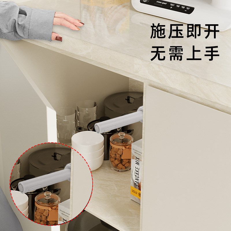 反弹器免打孔柜门按压自动橱柜弹力开关免K拉手隐形高门抽屉暗弹