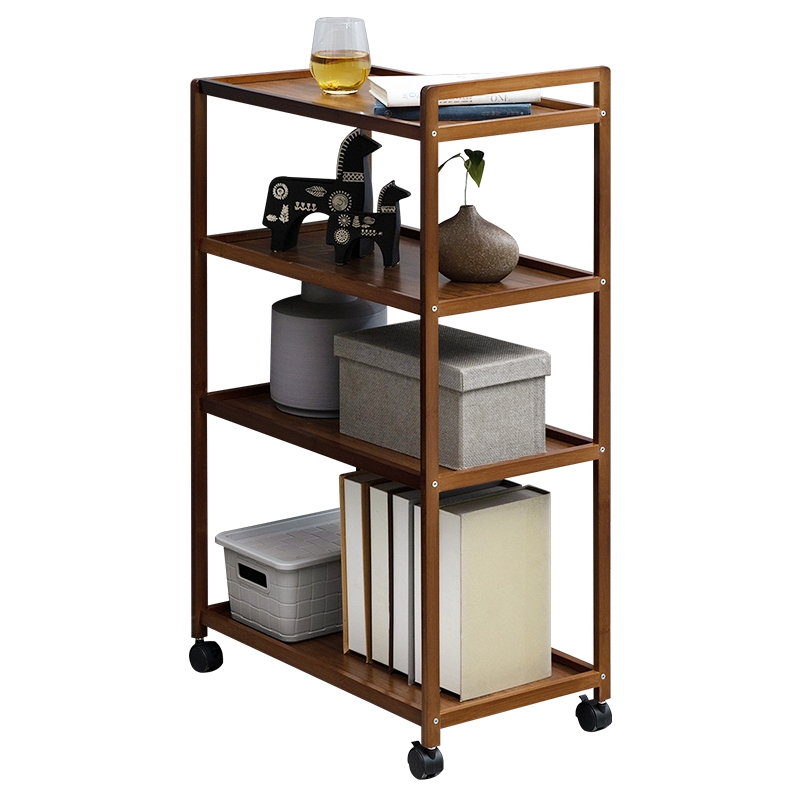 可移动置物架书架落地客厅书柜C儿童架类小型简易卧室收纳架