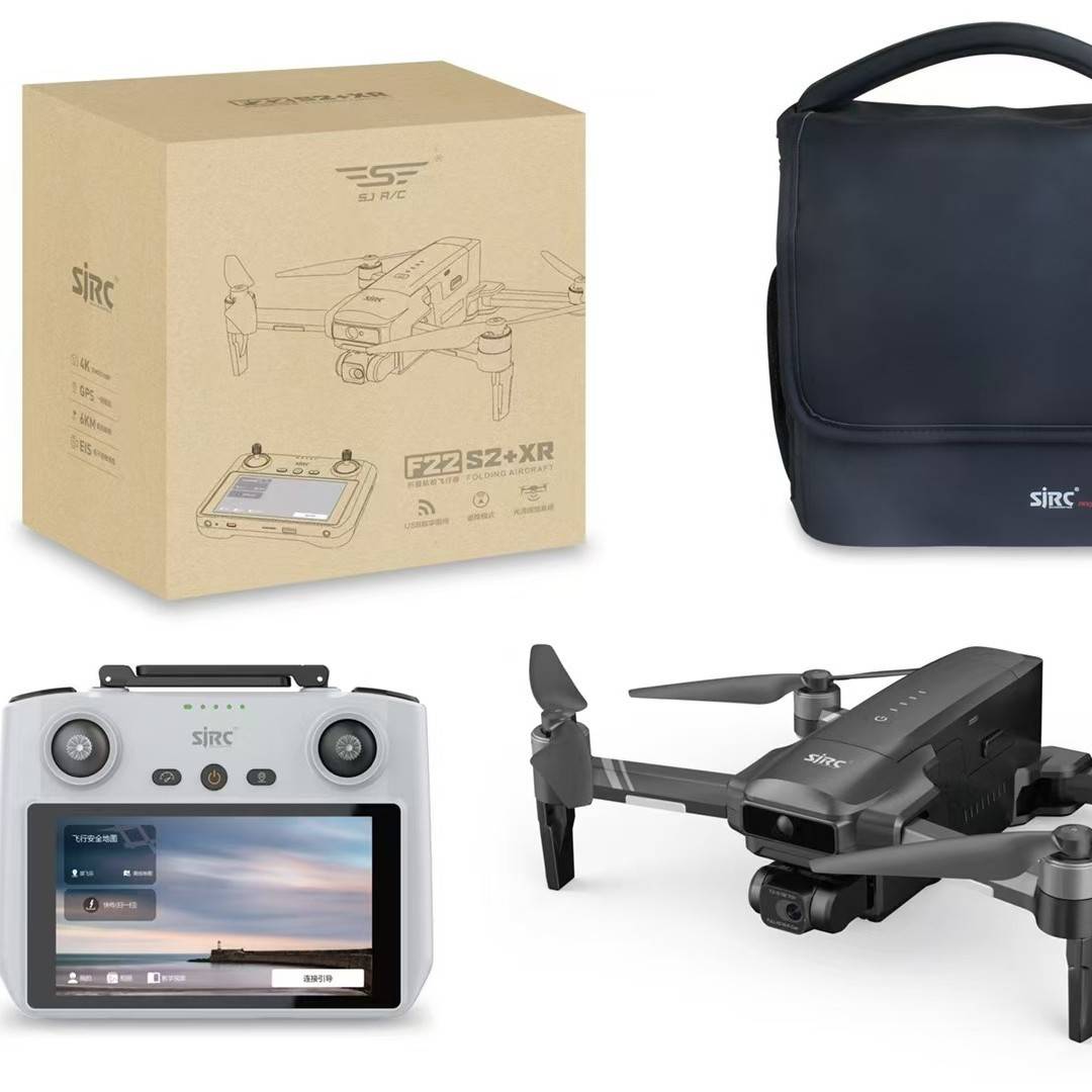 SJRC世季F22S2+XR屏控6公里图传长续航40分防抖云台4K航拍无人机