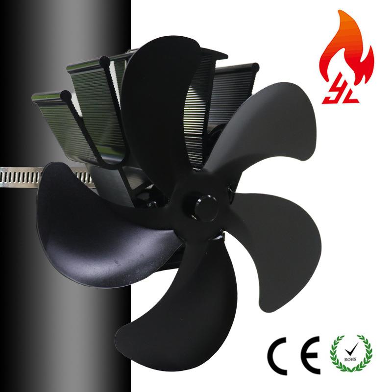 2020新款电商燃木真火壁炉用热动力壁挂壁炉风扇