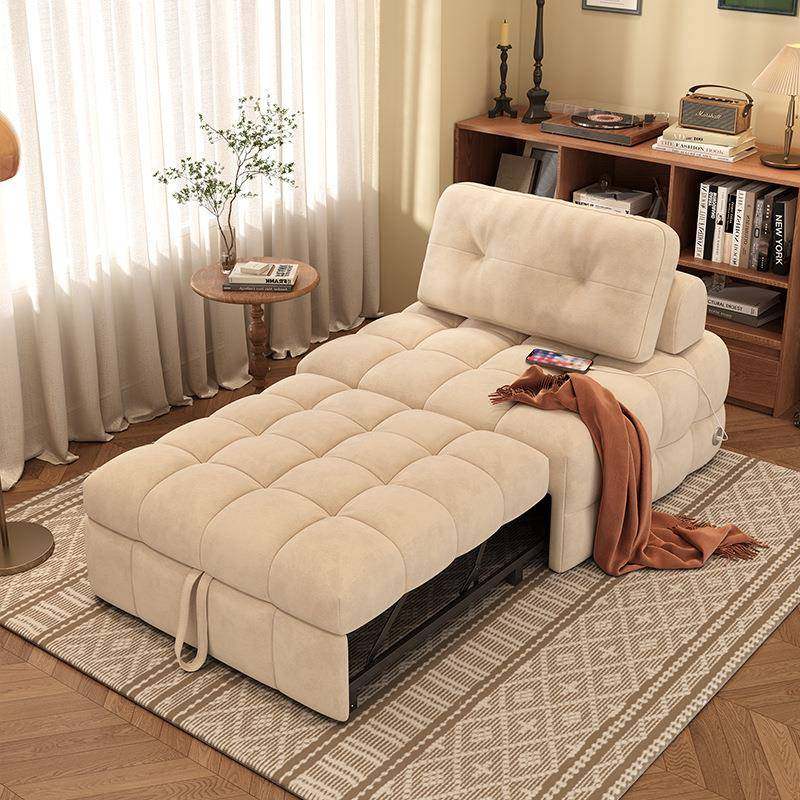 佐卧奶油风泡芙沙发床单人折叠坐卧两用客厅豆腐方块懒人贵妃椅,电子/电工,接线端子,淘宝优惠券,粉丝福利购,淘宝优惠卷