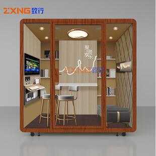 大型唱吧朗读亭商用自助点唱歌房点唱机移动练歌房投币游戏机