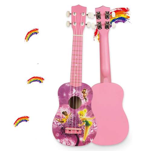 儿童尤克里里紫色精灵小吉他21寸乌克丽丽ukulele四弦弹奏乐器
