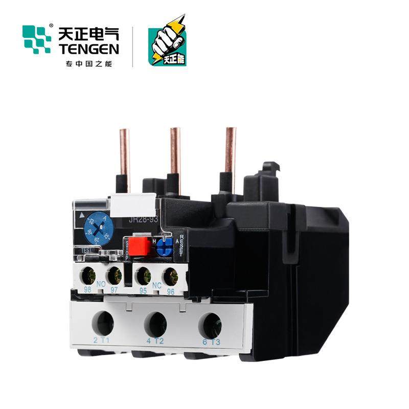 天正JR28-93NR2JRS1D-93三相热过载温度保护继电器380V30-93A