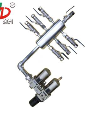 不锈钢316气源分配器二联件smc气源处理器多管空气源分配器6路定