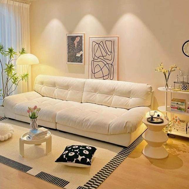 云朵沙发现代简约客厅家用小户型双人休闲轻奢网红奶油风布艺沙发,玩具/童车/益智/积木/模型,其它,淘宝优惠券,粉丝福利购,淘宝优惠卷