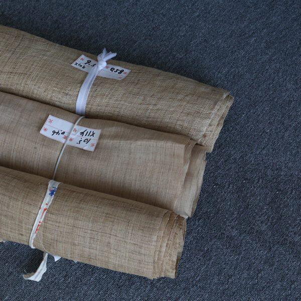 夏布  纯苎麻布料 漆艺古琴金缮修复麻布胎 摄影背景门帘