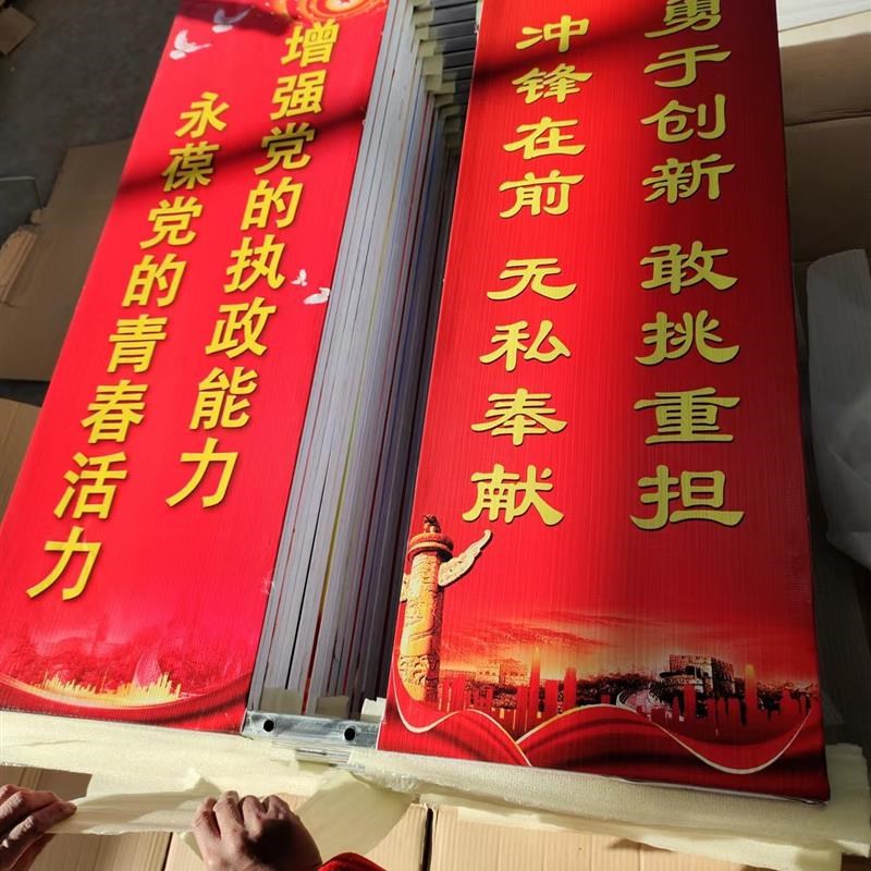 定制双杆道旗灯杆旗户q外双面路灯电线杆镀锌圆管不锈钢宣传广告